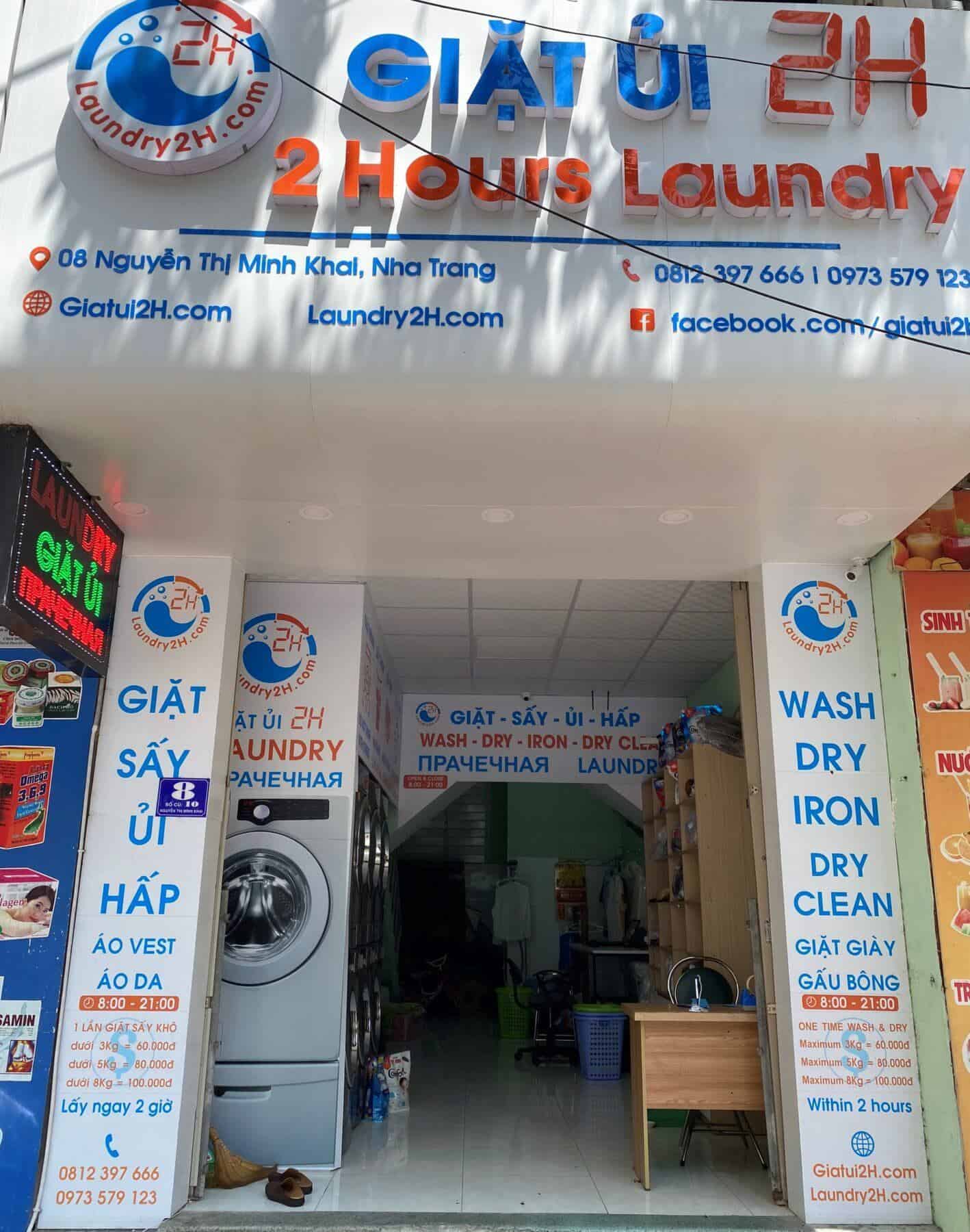 Địa chỉ giặt ủi Nha Trang